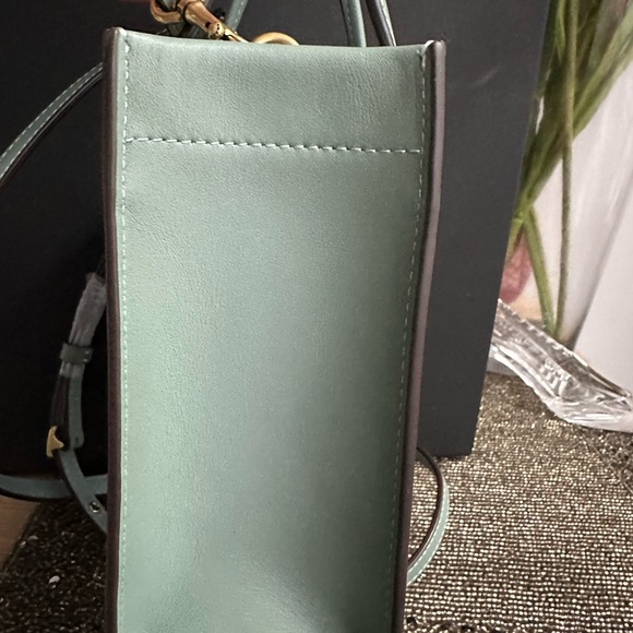 NWT Coach Mini Cashin Tote in Sage - Picture 11 of 14